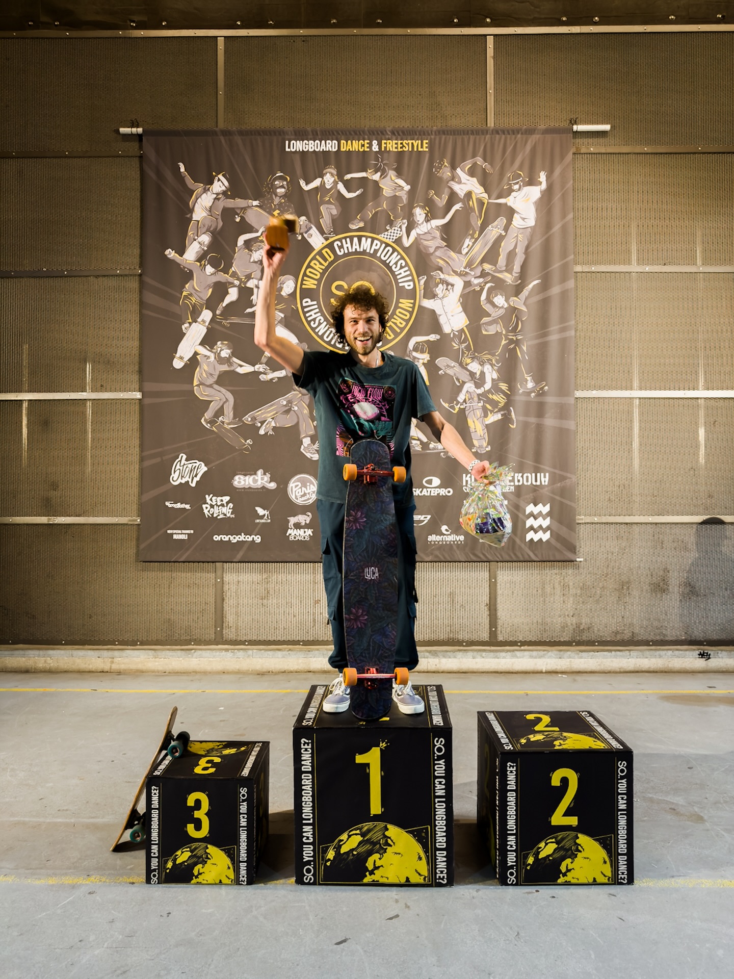Congratulations for the Champion of Hippie Jump! 🏆
 
🥇 Marek Sokolowski 🇵🇱 @marokosoko 
 
#SO.. #soyoucanlongboarddance #Longboard #Longboarding #longboarddancing