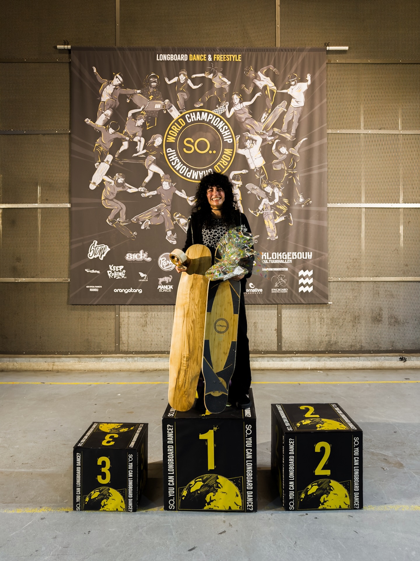 Congratulations for the Champion of Best Trick Women! 🏆
 
🥇Stephanie Viviana 🇩🇪 @steffi_viviana 

#SO.. #soyoucanlongboarddance #Longboard #Longboarding #longboarddancing