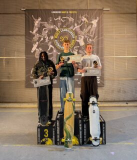 Congratulations for the Champions of Dance Open Pro! 🏆
 
🥇 Thor Galmar 🇩🇰 @thor_lgbd 
🥈 Siep Escher 🇳🇱 @sponge_sop 
🥉 Anthony Thine 🇫🇷 @blaackdancer 
 
#SO.. #soyoucanlongboarddance #Longboard #Longboarding #longboarddancing